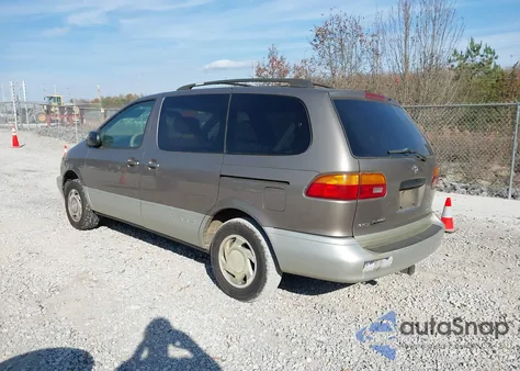 1999 Toyota Sienna Xle из США, поврежденный, VIN 4T3ZF13C2XU153826